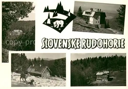 AK / Ansichtskarte Slovenske_Rudohorie_Slovakia Teilansichten 