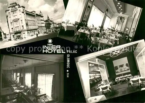 AK / Ansichtskarte Olomouc_Olmuetz_CZ Interhotel Palac Gastraeume 