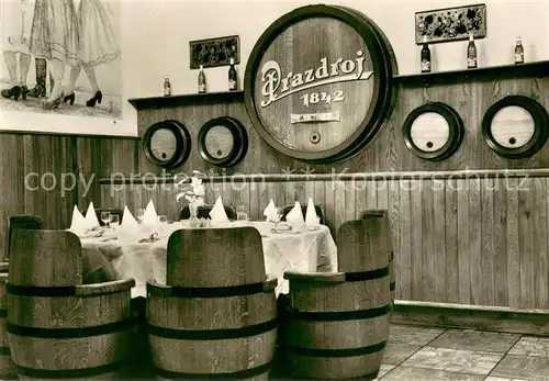 AK / Ansichtskarte Plzen_Pilsen Representacni pivnice Prazdroj Plzen Pilsen