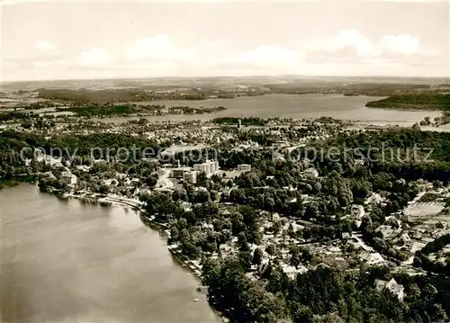 AK / Ansichtskarte Malente Gremsmuehlen Hotel Dieksee Fliegeraufnahme Malente Gremsmuehlen
