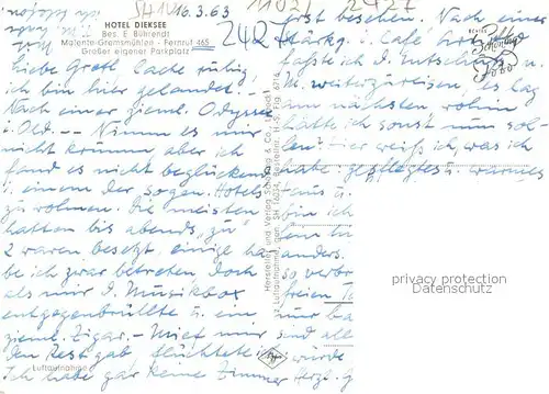 AK / Ansichtskarte Malente Gremsmuehlen Hotel Dieksee Fliegeraufnahme Malente Gremsmuehlen