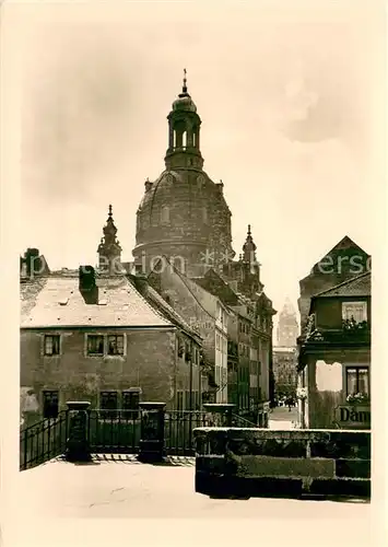 AK / Ansichtskarte Dresden Frauenkirche vor Zerstoerung Dresden