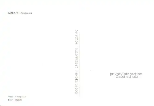 AK / Ansichtskarte Merano_Meran Panorama 