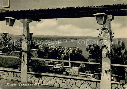 AK / Ansichtskarte Riccione_Italia Panorama dall Edenrock 