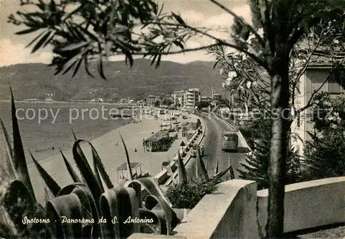 AK / Ansichtskarte Spotorno_Liguria_IT Panorama da San Antonino 