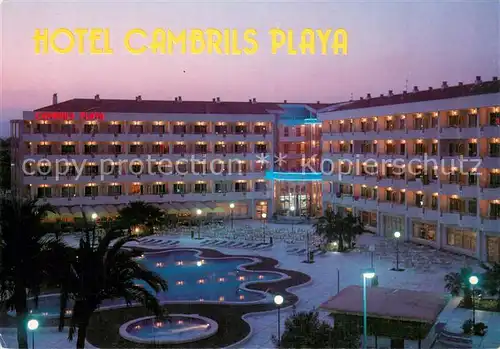 AK / Ansichtskarte Cambrils_Costa_Dorada Hotel Cambrils Playa 