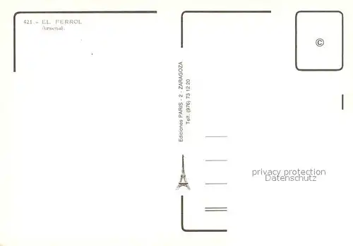 AK / Ansichtskarte El_Ferrol_ES Arsenal 