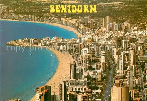 AK / Ansichtskarte Benidorm Vista panoramica Benidorm