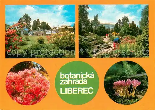 AK / Ansichtskarte Liberec_Reichenberg Botanicka zahrada Venkovni areal zahrady 