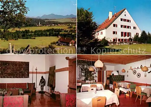 AK / Ansichtskarte Rottenbuch_Oberbayern Erholungsheim Augustinum Ammermuehle Gastraeume Rottenbuch Oberbayern