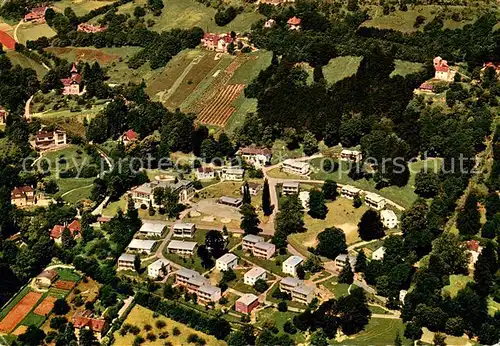 AK / Ansichtskarte Hinterbruehl_Niederoesterreich SOS Kinderdorf Fliegeraufnahme Hinterbruehl