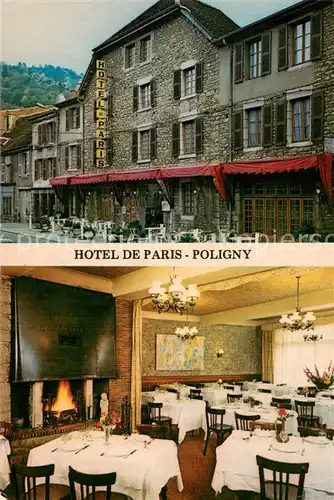 AK / Ansichtskarte Poligny_Jura Hotel de Paris Restaurant Poligny Jura