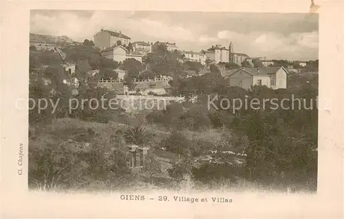AK / Ansichtskarte Giens_Var Village et Villas Giens_Var