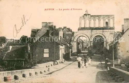 AK / Ansichtskarte Autun_71 La porte d Arroux 