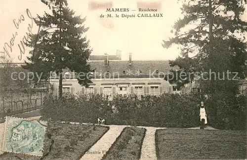 AK / Ansichtskarte Mamers_72 Residence de M le Depute Caillaux 