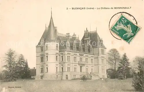 AK / Ansichtskarte Buzancais_36_Indre Le Chateau de Boisrenault 