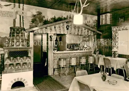 AK / Ansichtskarte Ruhla Ruhlaer Skihuette Bar Ruhla
