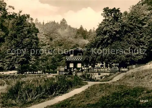 AK / Ansichtskarte Wernigerode_Harz HO Gaststaette Christianental Wernigerode Harz
