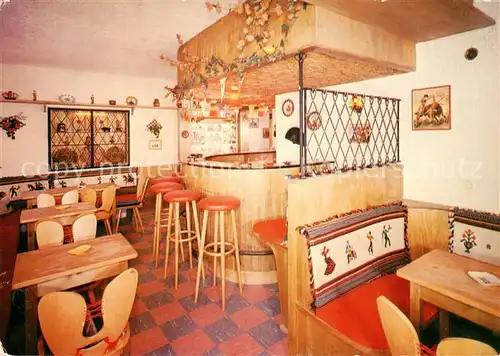 AK / Ansichtskarte Garmisch Partenkirchen Hotel Zugspitze Bar Garmisch Partenkirchen