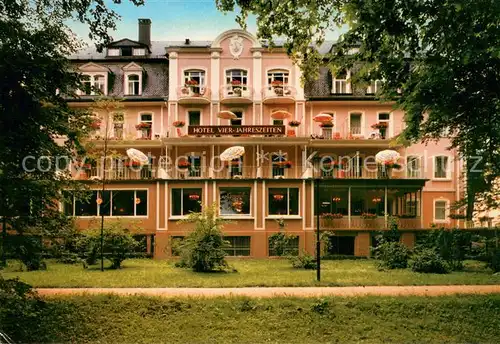 AK / Ansichtskarte Bad_Kissingen Hotel Vier Jahreszeiten und Park Villa Bad_Kissingen