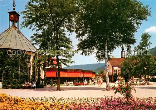 AK / Ansichtskarte Bad_Liebenzell Kurpark Trinkpavillon der Reuchlinquelle Parksaal Kurhaus Parkseite Bad_Liebenzell