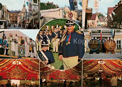 AK / Ansichtskarte Kulmbach Knabenkapelle Kulmbach in althistorischer Uniform Details Kulmbach