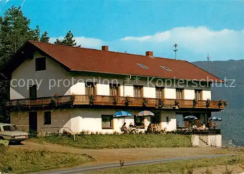 AK / Ansichtskarte Grafenwiesen Gasthof Pension Osserblick Grafenwiesen