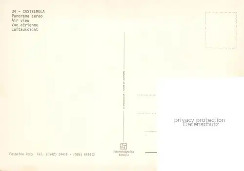 AK / Ansichtskarte Castelmola Panorama aereo Castelmola