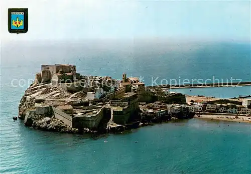 AK / Ansichtskarte Peniscola_ES Vista aerea 