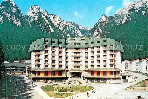 AK / Ansichtskarte Busteni_RO Hotel Silva 