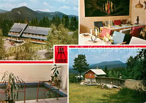 AK / Ansichtskarte Horni_Becva Rekreacni chata VOKD Vystavba Ostravsko karvinskych dolu Horni Becva