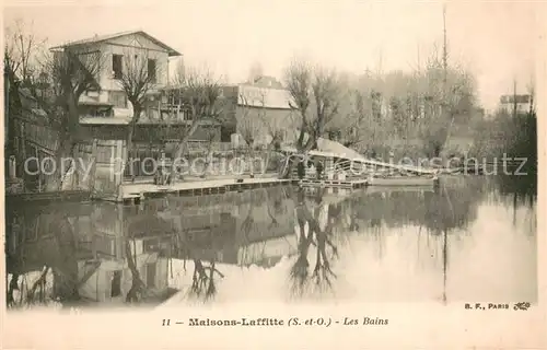 AK / Ansichtskarte Maisons Laffitte_78 Les Bains 