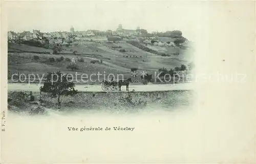AK / Ansichtskarte Vezelay_89 Vue generale 