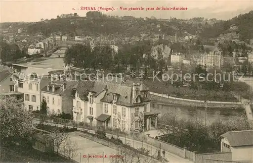 AK / Ansichtskarte Epinal_Vosges_88 Vue generale prise de Saint Antoine 