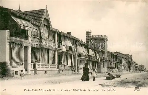 AK / Ansichtskarte Palavas les Flots_34 Villas et Chalet de la Plage rive gauche 