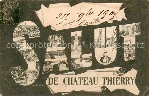 AK / Ansichtskarte Chateau Thierry_02 Vue partielle 