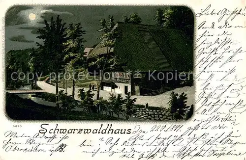 AK / Ansichtskarte Schwarzwaldhaeuser Nr.5820 Schwarzwaldhaus Schwarzwaldhaeuser