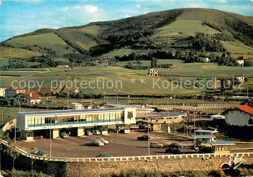 AK / Ansichtskarte Behobie Le nouveau Poste Frontiere Franco Espagnol et la Campagne Espagnole Behobie