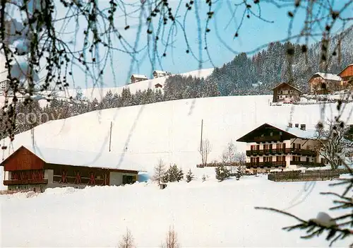 AK / Ansichtskarte Terenten_Vintl_Suedtirol Pension Raffalthof Pustertal Winterpanorama Terenten_Vintl_Suedtirol