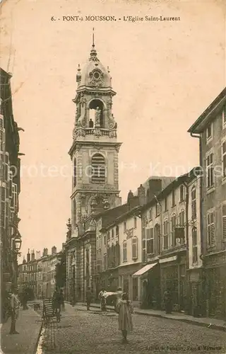 AK / Ansichtskarte Pont a Mousson_54 Eglise Saint Laurent 