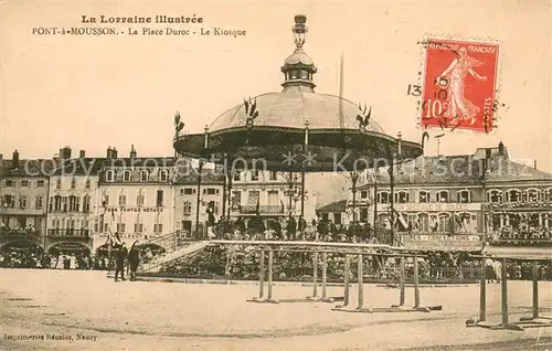 AK / Ansichtskarte Pont a Mousson_54 La Place Duroc Le Kiosque 