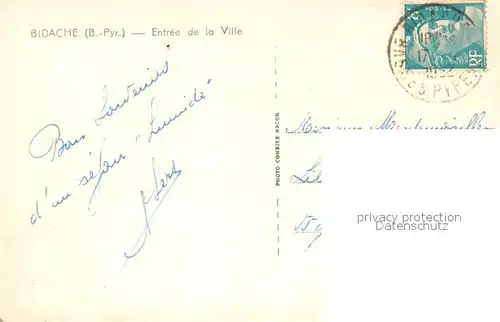 AK / Ansichtskarte Bidache_64 Entree de la Ville 