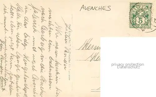 AK / Ansichtskarte Avenches Vue generale Avenches