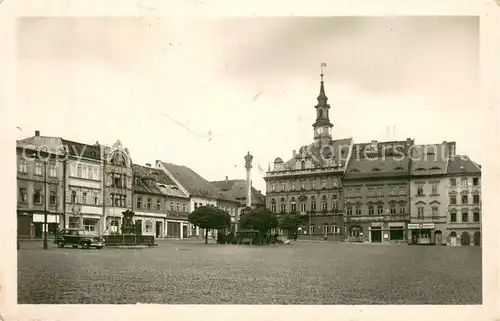 AK / Ansichtskarte Ceska_Lipa_Boehmisch_Leipa_CZ Marktplatz 