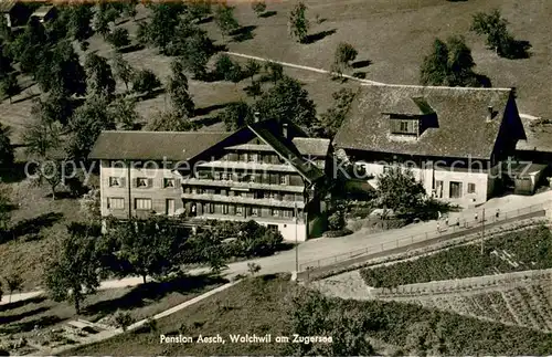 AK / Ansichtskarte Walchwil Pension Aesch Walchwil