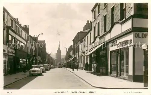 AK / Ansichtskarte Huddersfield_UK Cross Church Street 