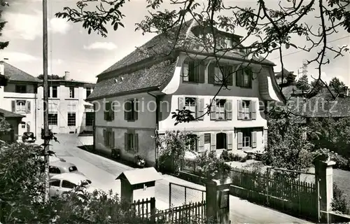 AK / Ansichtskarte Worblaufen Soldatenhaus Kaserne Feldpost Worblaufen