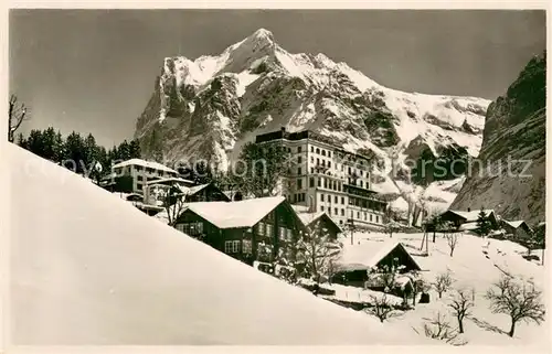 AK / Ansichtskarte Grindelwald Hotel Belvedere Grindelwald