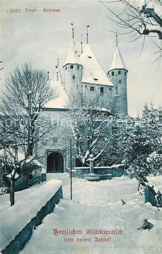 AK / Ansichtskarte Thun_BE Schloss Thun_BE