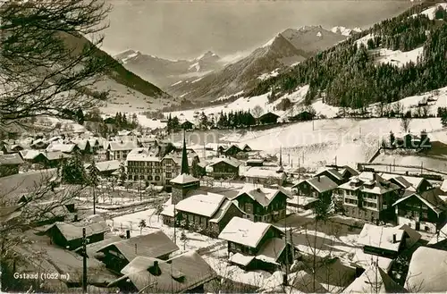 AK / Ansichtskarte Gstaad_BE Panorama 